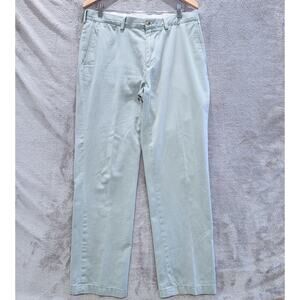 Polo Ralph Lauren Mens Sea Green Classic Fit Khaki Pants Size 34x32 Old Money